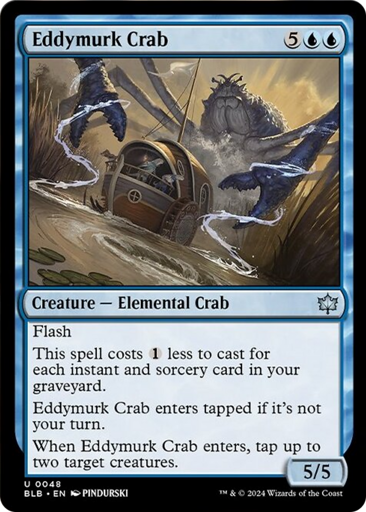 Eddymurk Crab [Bloomburrow] | Boutique FDB TCG