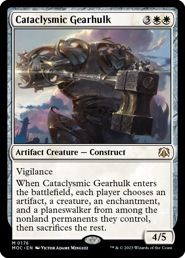 Cataclysmic Gearhulk [March of the Machine Commander] | Boutique FDB TCG