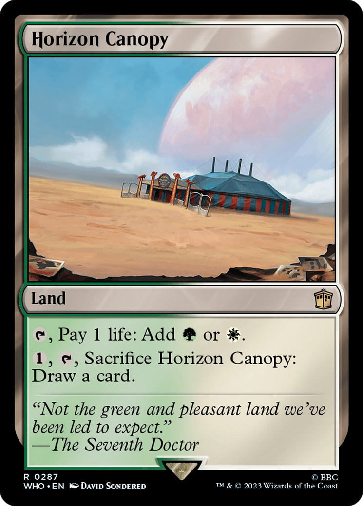 Horizon Canopy [Doctor Who] | Boutique FDB TCG