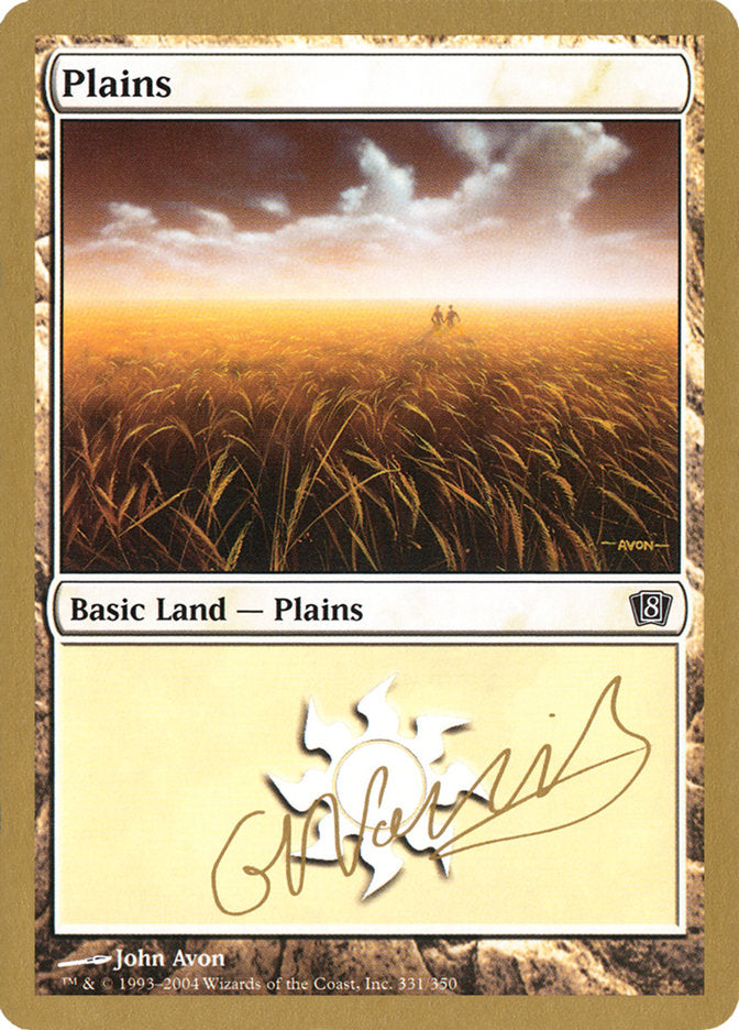 Plains (gn331) (Gabriel Nassif) [World Championship Decks 2004] | Boutique FDB TCG