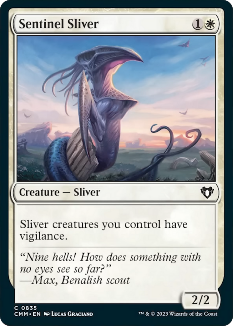 Sentinel Sliver [Commander Masters] | Boutique FDB TCG