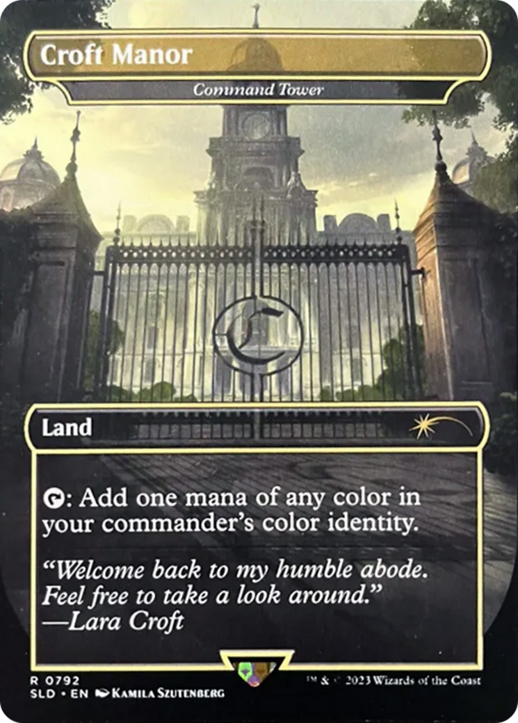 Croft Manor - Command Tower [Secret Lair Drop Series] | Boutique FDB TCG