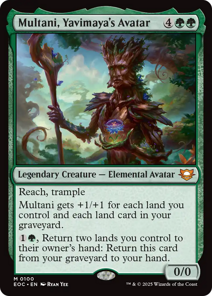 Multani, Yavimaya's Avatar [Edge of Eternities Commander] | Boutique FDB TCG