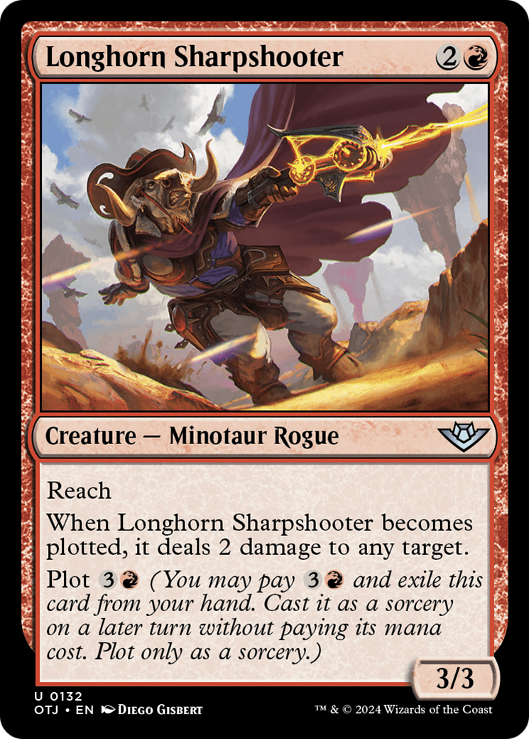 Longhorn Sharpshooter [Outlaws of Thunder Junction] | Boutique FDB TCG