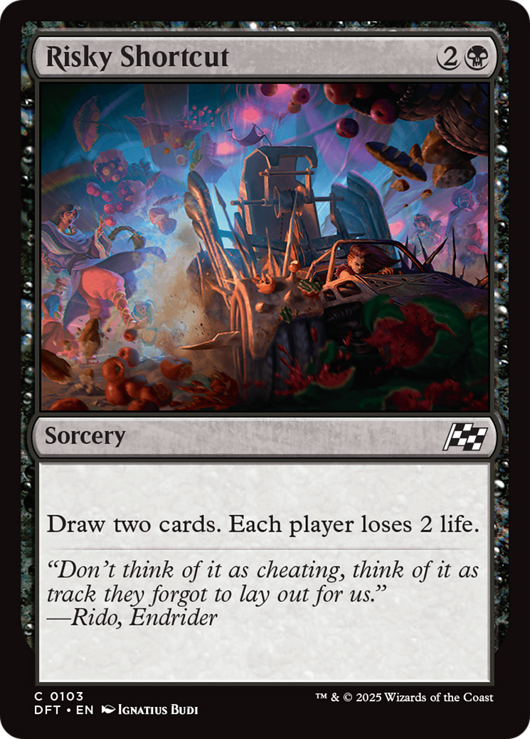 Risky Shortcut [Aetherdrift] | Boutique FDB TCG