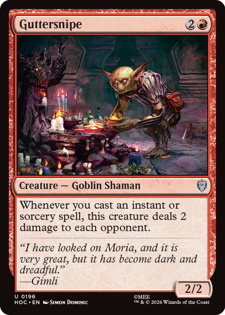 Guttersnipe [The Hobbit: Eternal-Legal] | Boutique FDB TCG