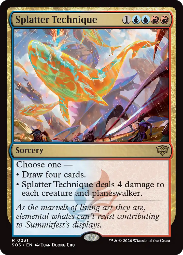 Splatter Technique [Secrets of Strixhaven] | Boutique FDB TCG