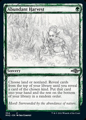 Abundant Harvest (Sketch) [Modern Horizons 2] | Boutique FDB TCG