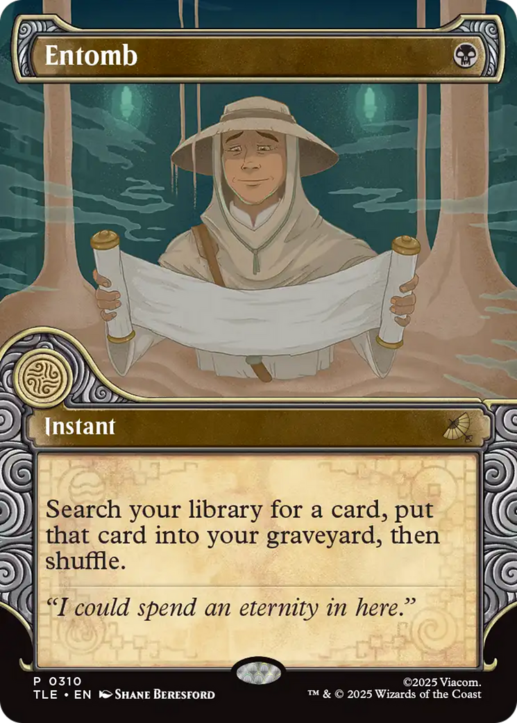 Entomb (Showcase) [Avatar: The Last Airbender: Eternal-Legal] | Boutique FDB TCG