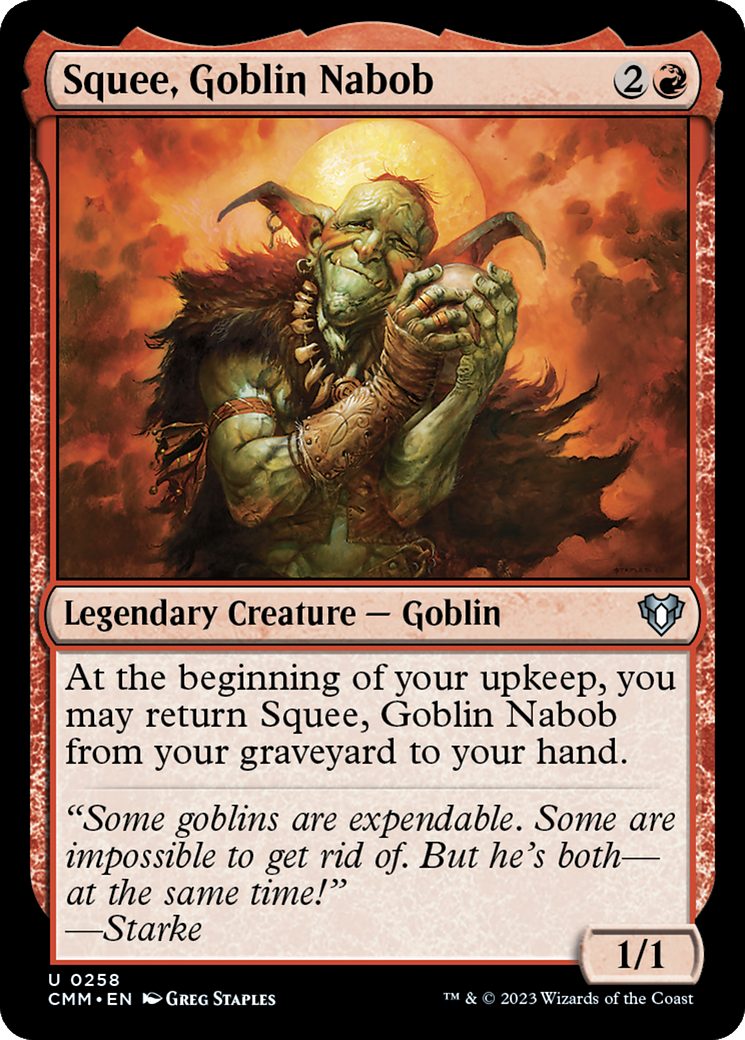 Squee, Goblin Nabob [Commander Masters] | Boutique FDB TCG