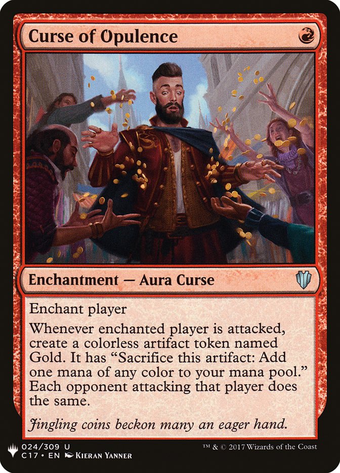 Curse of Opulence [Mystery Booster] | Boutique FDB TCG