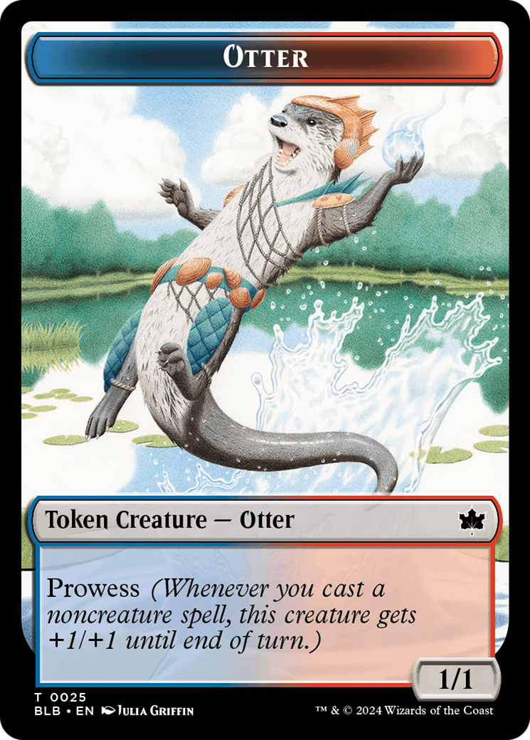 Otter Token [Bloomburrow Tokens] | Boutique FDB TCG