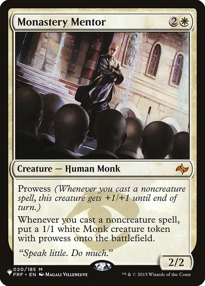 Monastery Mentor [The List] | Boutique FDB TCG