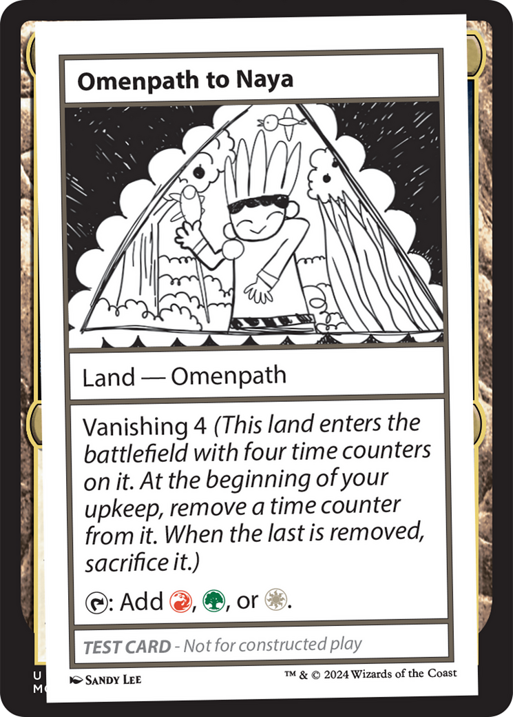 Omenpath to Naya [Mystery Booster 2 Playtest Cards] | Boutique FDB TCG