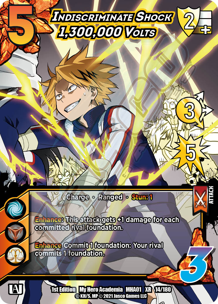 Indiscriminate Shock 1,300,000 Volts [Series 1 XR] | Boutique FDB TCG