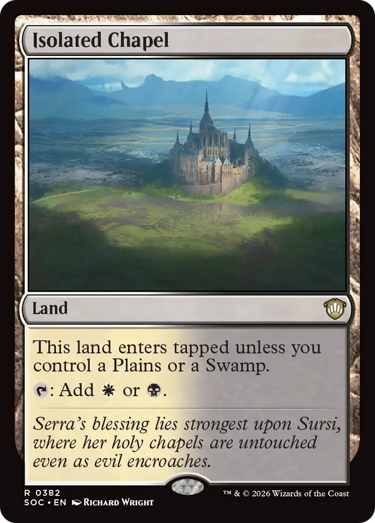 Isolated Chapel [Secrets of Strixhaven Commander] | Boutique FDB TCG