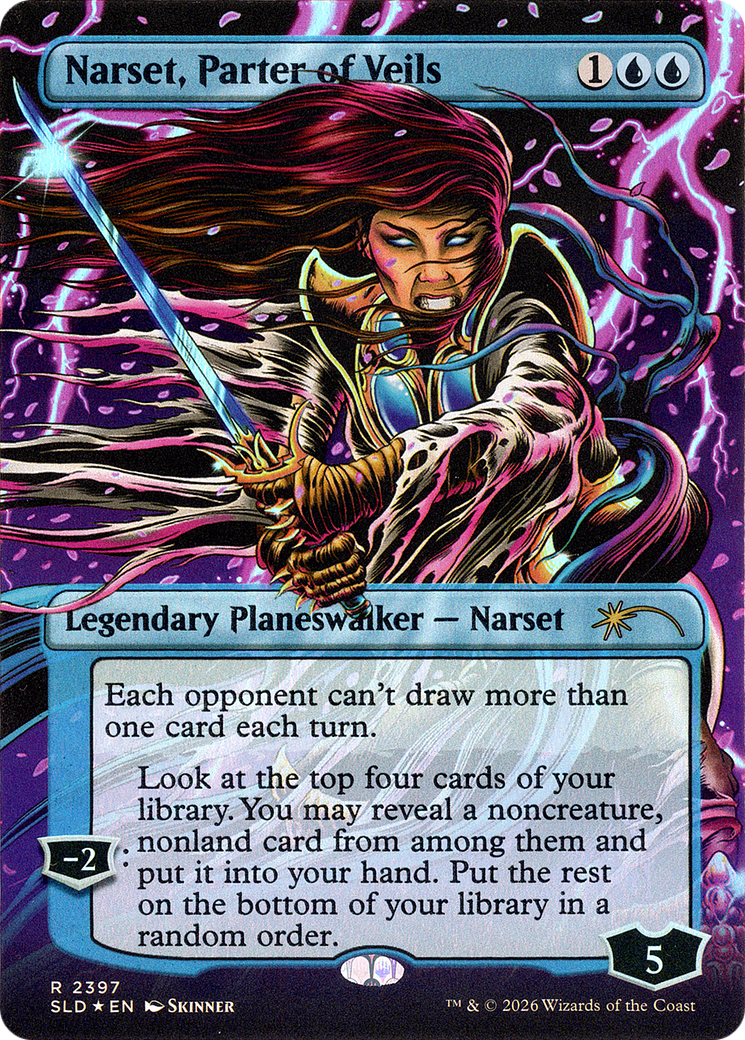 Narset, Parter of Veils (2397) [Secret Lair Drop Series] | Boutique FDB TCG