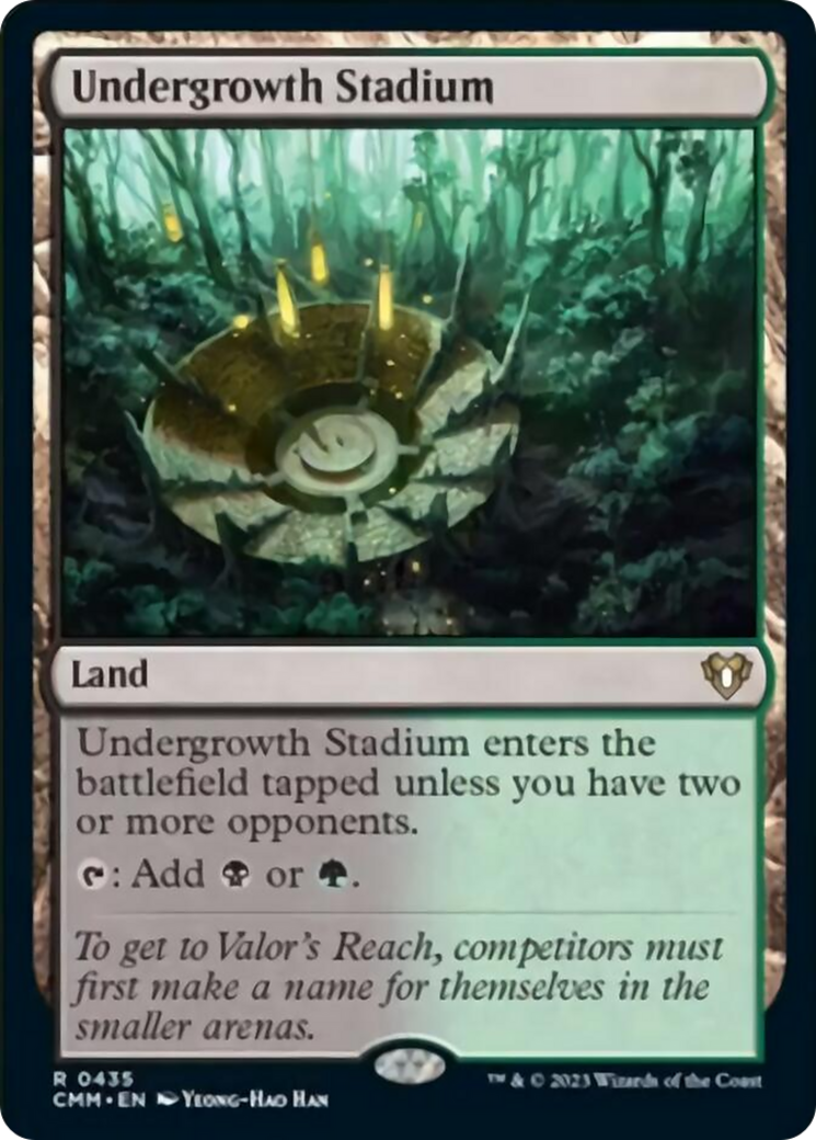 Undergrowth Stadium [Commander Masters] | Boutique FDB TCG