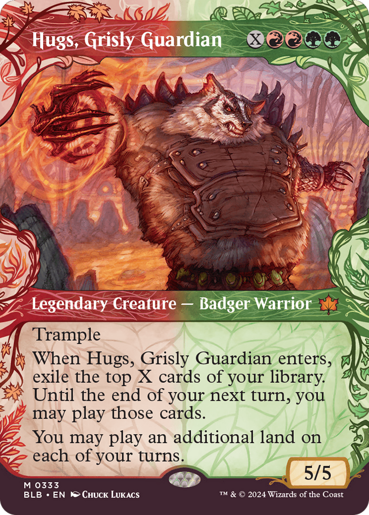 Hugs, Grisly Guardian (Showcase) [Bloomburrow] | Boutique FDB TCG