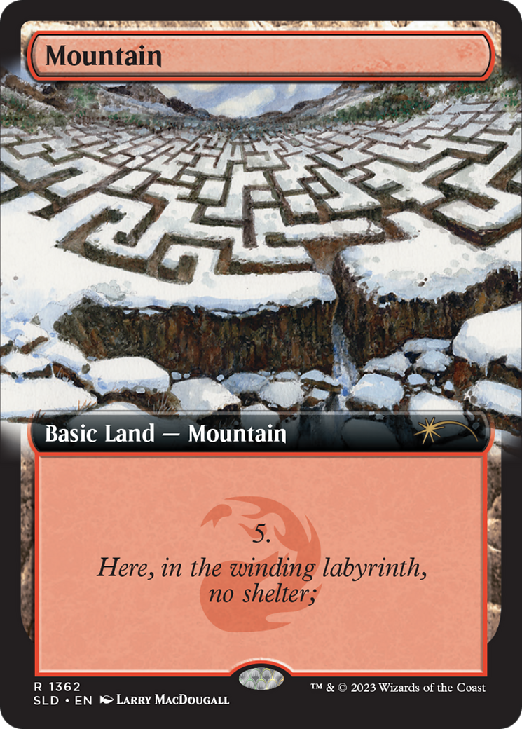 Mountain (1362) [Secret Lair Drop Series] | Boutique FDB TCG