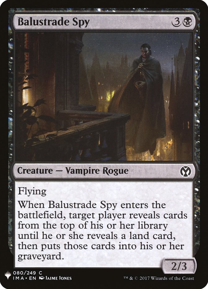 Balustrade Spy [Mystery Booster] | Boutique FDB TCG