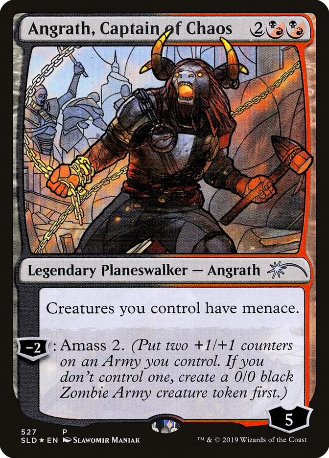 Angrath, Captain of Chaos (Stained Glass) [Secret Lair Drop Promos] | Boutique FDB TCG