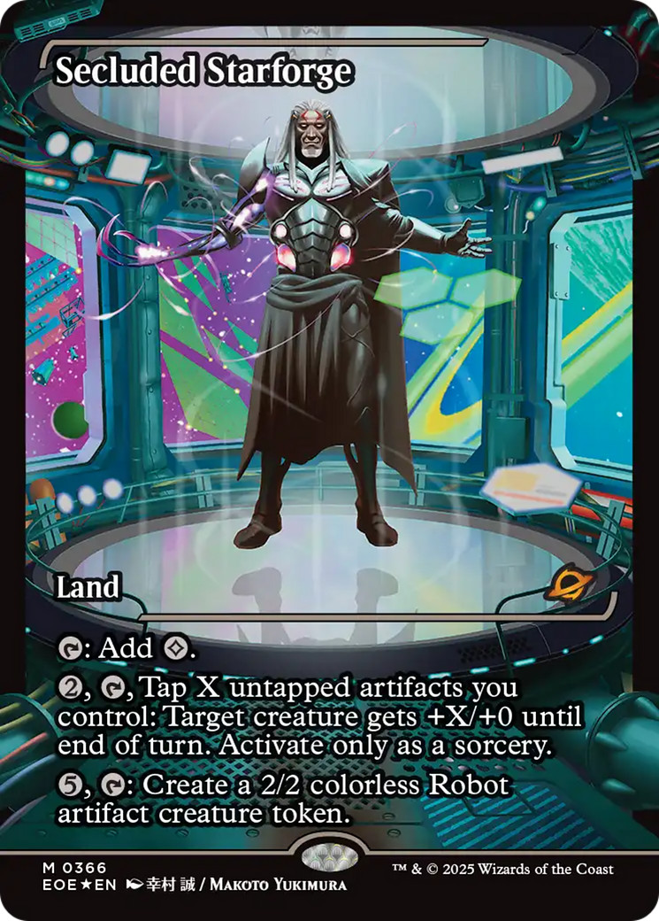 Secluded Starforge (Showcase) [Edge of Eternities] | Boutique FDB TCG