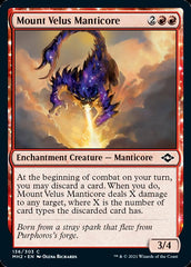 Mount Velus Manticore [Modern Horizons 2] | Boutique FDB TCG