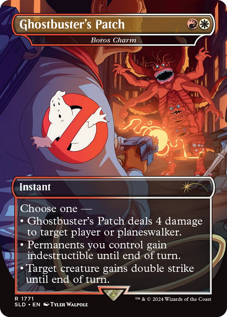 Ghostbuster's Patch - Boros Charm [Secret Lair Drop Series] | Boutique FDB TCG