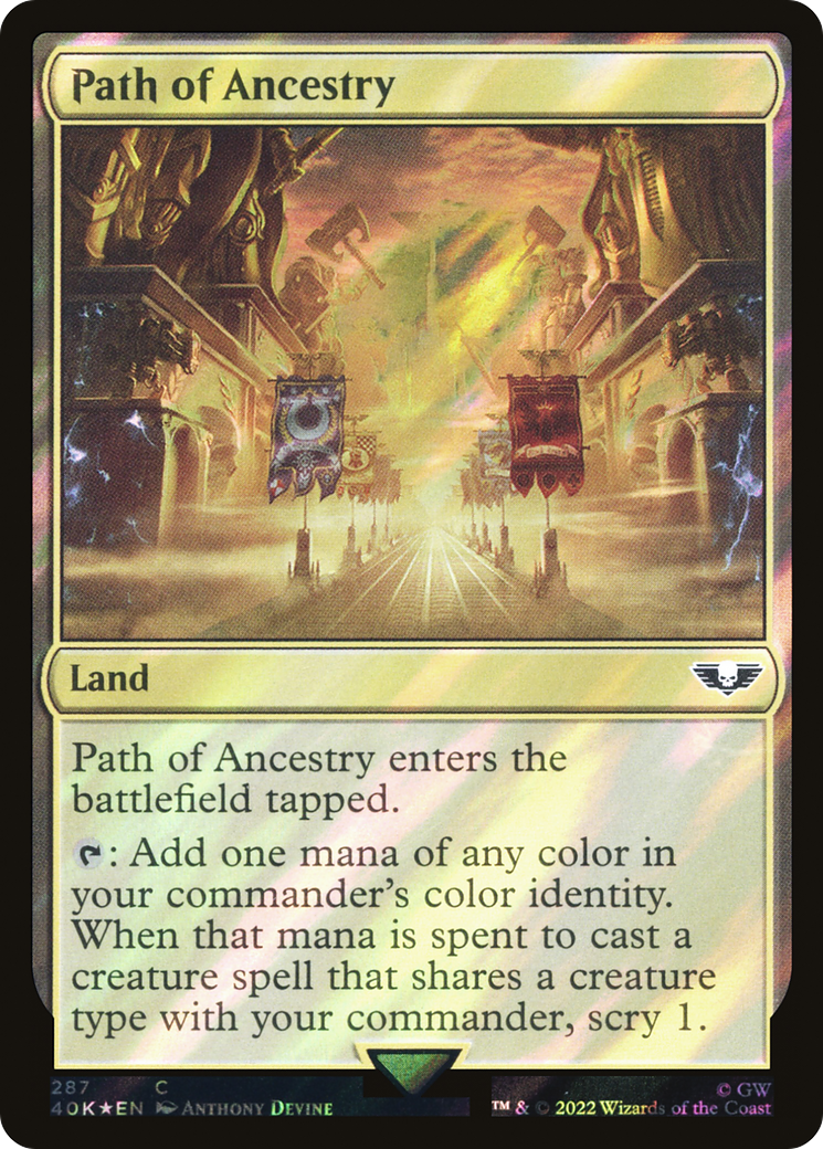 Path of Ancestry (Surge Foil) [Marvel Super Heroes Commander] | Boutique FDB TCG