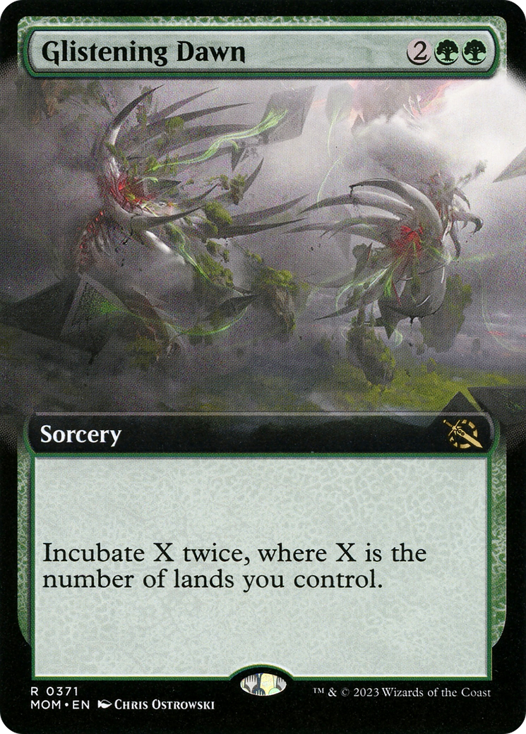 Glistening Dawn (Extended Art) [March of the Machine] | Boutique FDB TCG