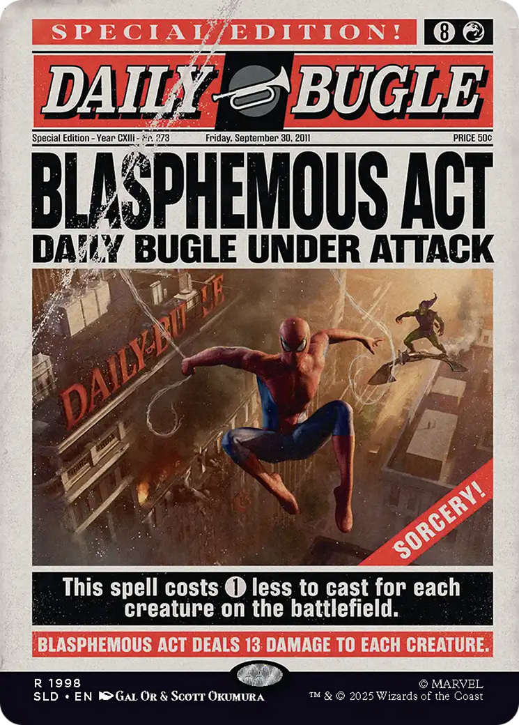 Blasphemous Act (1998) [Secret Lair Drop Series] | Boutique FDB TCG