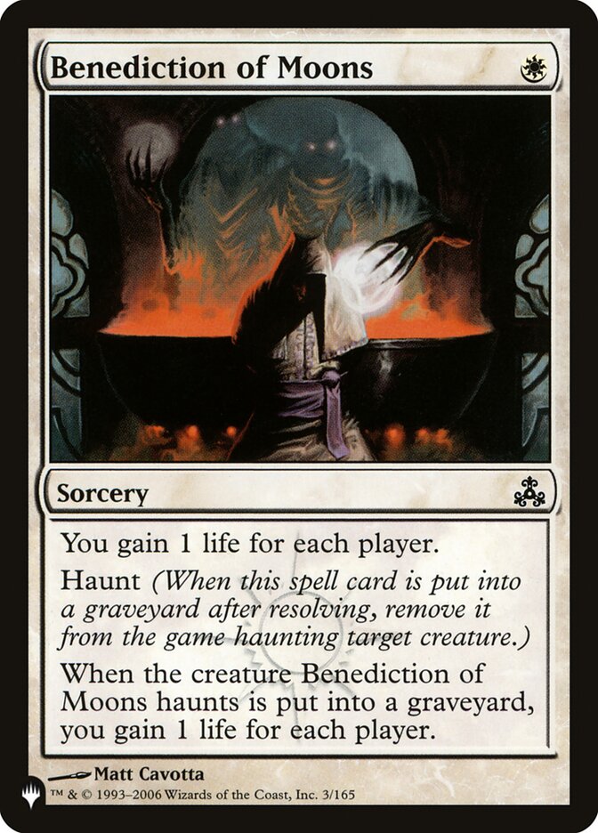 Benediction of Moons [The List] | Boutique FDB TCG