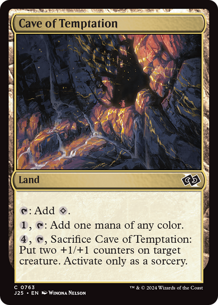 Cave of Temptation [Foundations Jumpstart] | Boutique FDB TCG
