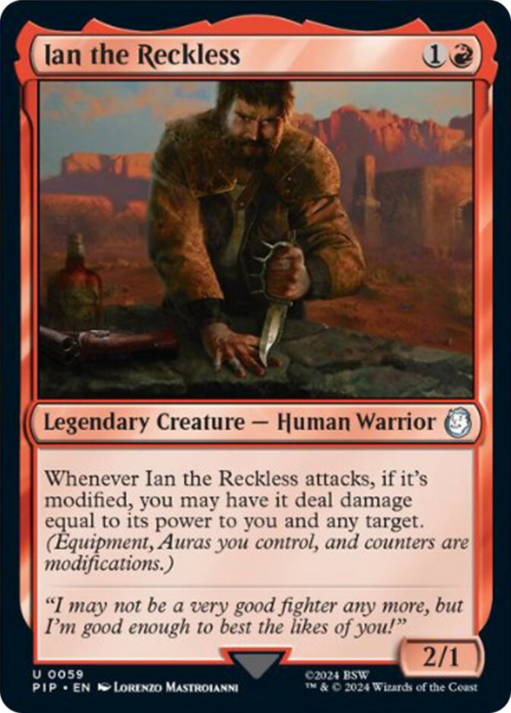 Ian the Reckless [Fallout] | Boutique FDB TCG