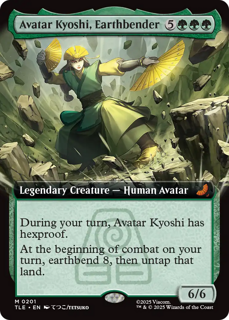 Avatar Kyoshi, Earthbender (Extended Art) [Avatar: The Last Airbender: Eternal-Legal] | Boutique FDB TCG