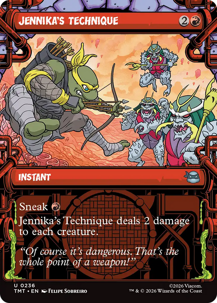 Jennika's Technique (Showcase) [Teenage Mutant Ninja Turtles] | Boutique FDB TCG