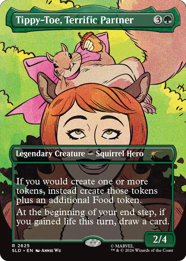 Tippy-Toe, Terrific Partner [Secret Lair Drop Series] | Boutique FDB TCG