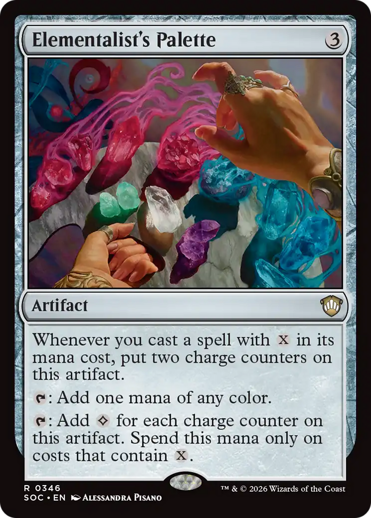 Elementalist's Palette [Secrets of Strixhaven Commander] | Boutique FDB TCG