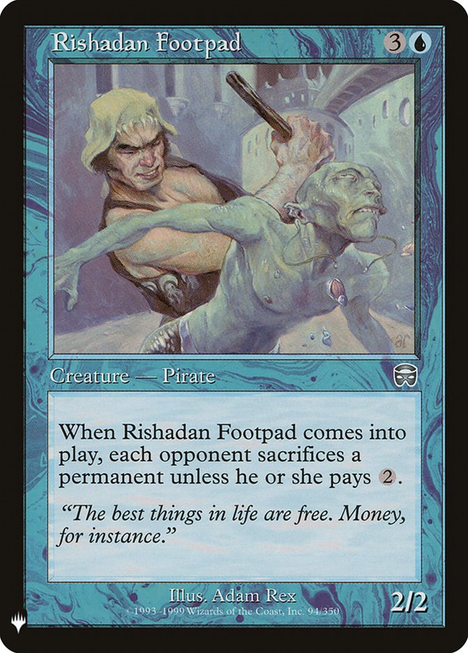 Rishadan Footpad [Mystery Booster] | Boutique FDB TCG