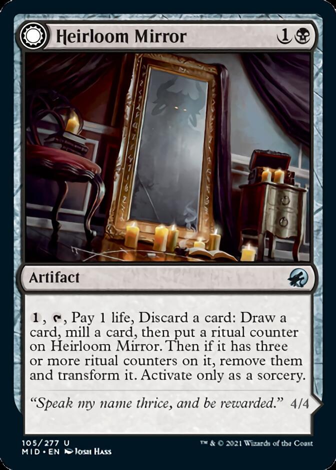Heirloom Mirror // Inherited Fiend [Innistrad: Midnight Hunt] | Boutique FDB TCG