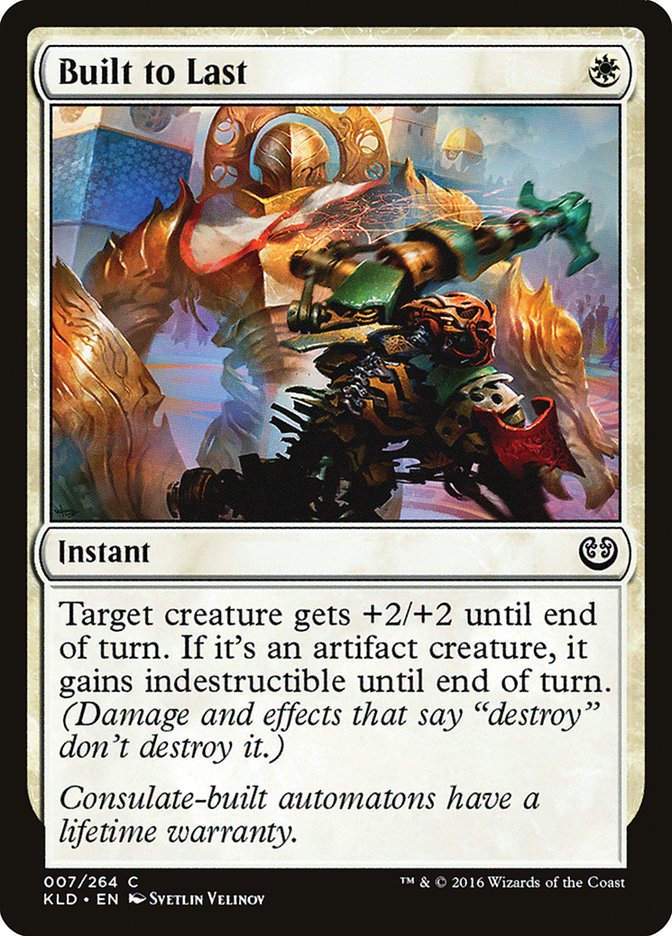 Built to Last [Kaladesh] | Boutique FDB TCG