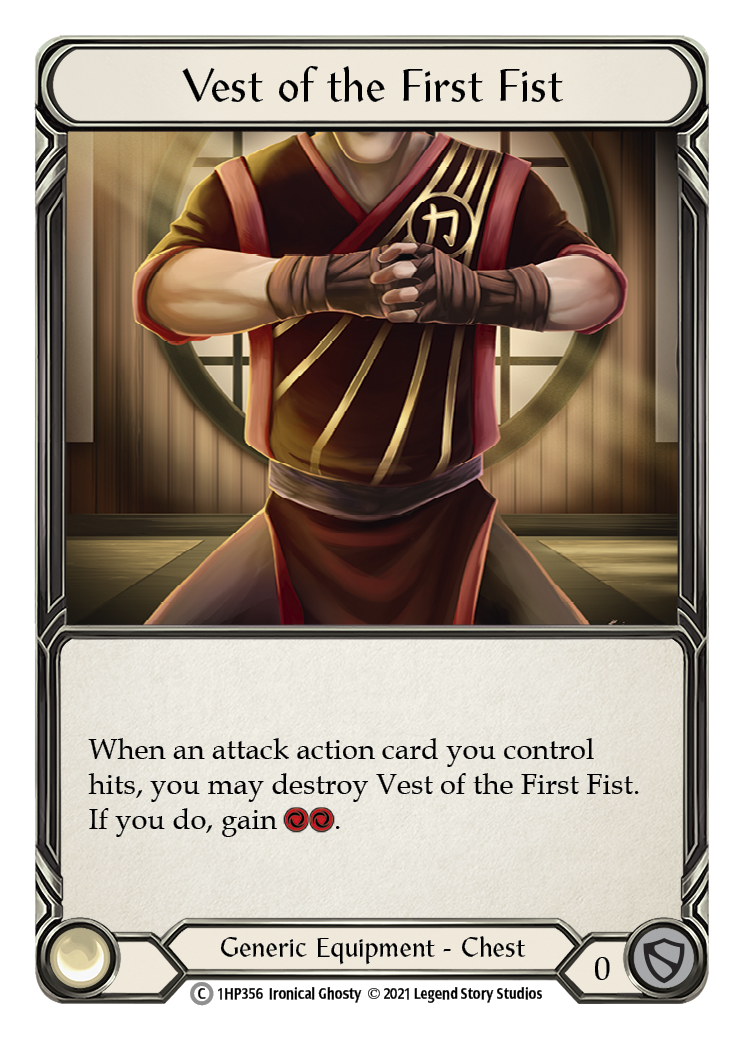 Vest of the First Fist [1HP356] (History Pack 1) | Boutique FDB TCG