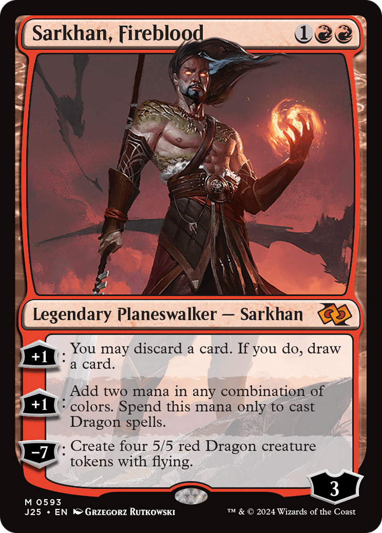 Sarkhan, Fireblood [Foundations Jumpstart] | Boutique FDB TCG