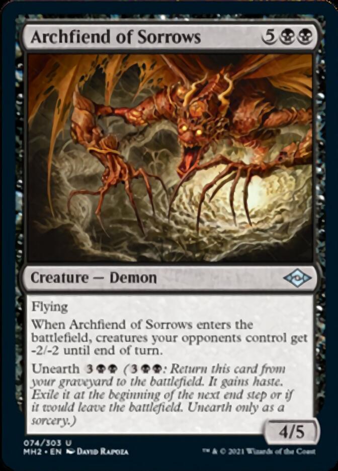 Archfiend of Sorrows [Modern Horizons 2] | Boutique FDB TCG