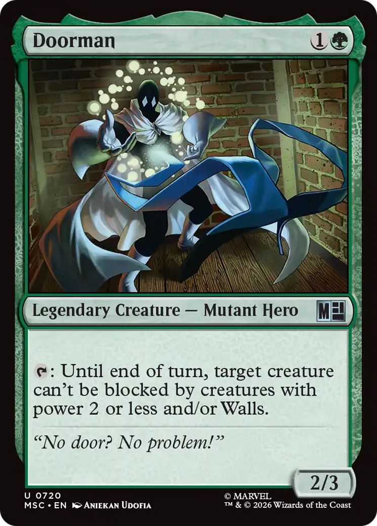 Doorman [Marvel Super Heroes Commander] | Boutique FDB TCG