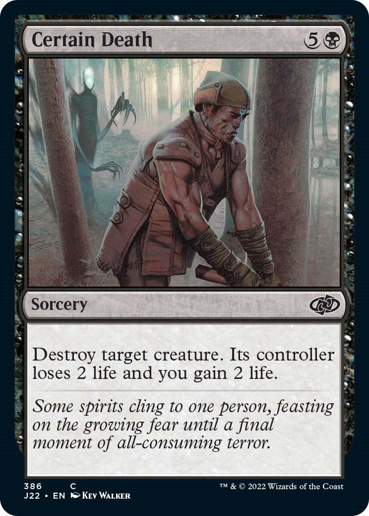 Certain Death [Jumpstart 2022] | Boutique FDB TCG