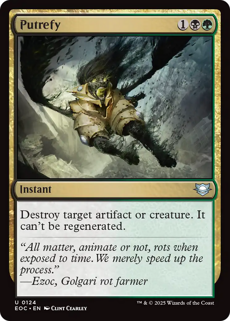 Putrefy [Edge of Eternities Commander] | Boutique FDB TCG
