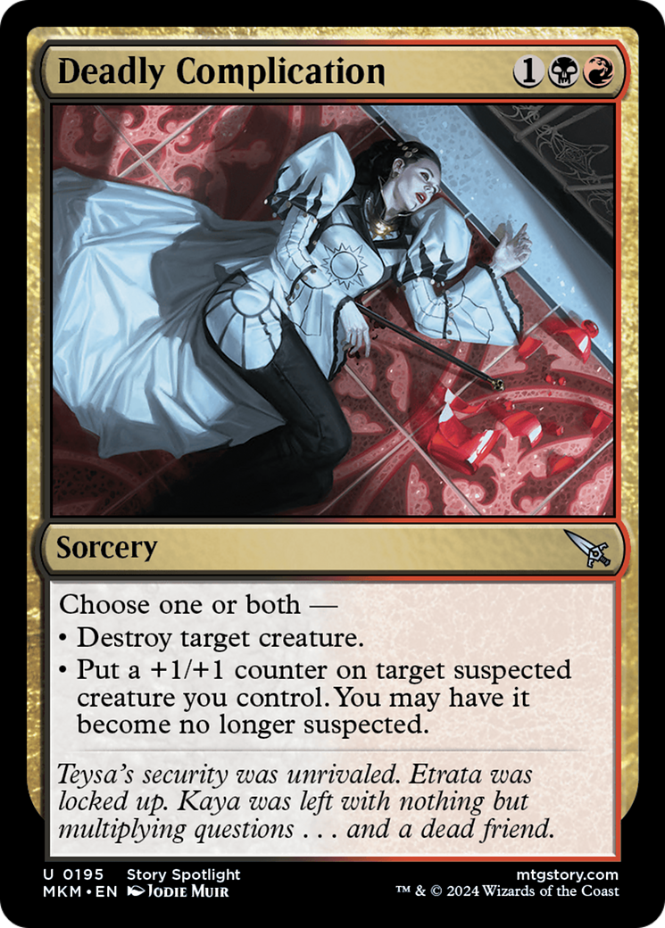 Deadly Complication [Murders at Karlov Manor] | Boutique FDB TCG