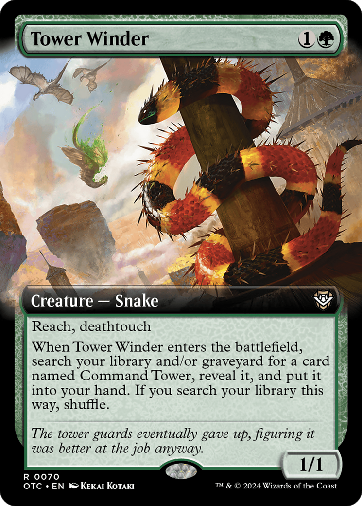 Tower Winder (Extended Art) [Outlaws of Thunder Junction Commander] | Boutique FDB TCG